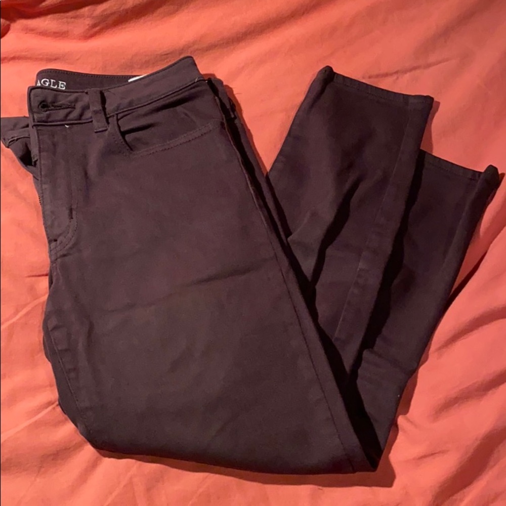 Super Stretch Hi-Rise Jegging Crop American Eagle